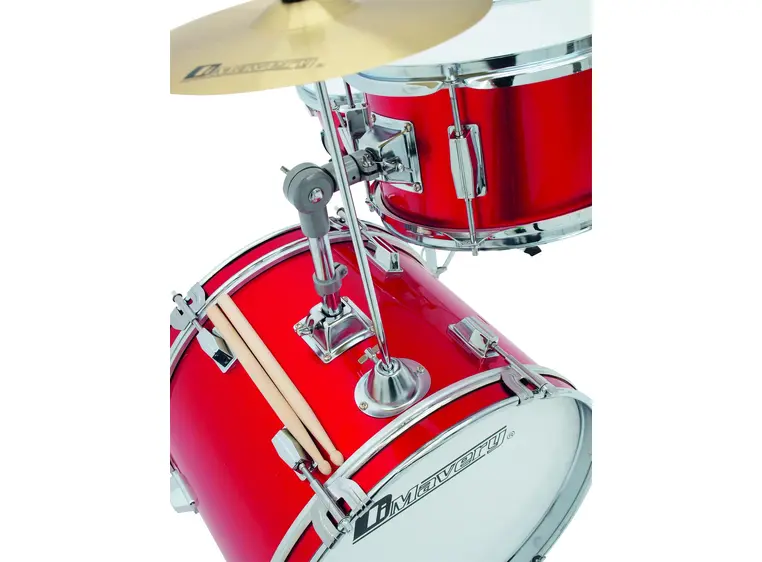 DIMAVERY JDS-203 Kids Drum Set, red 